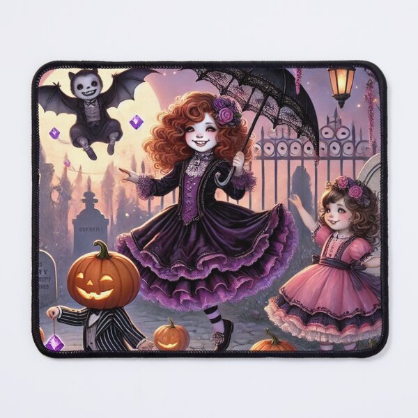 Item preview, Gothic Pumpkin Waltz designed and sold by Dream Bloom Gallery.