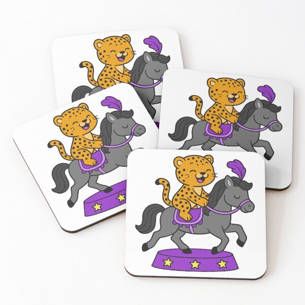 Item preview, Circus Pony Cheetah - Grey - Violet designed and sold by AngelMiette.