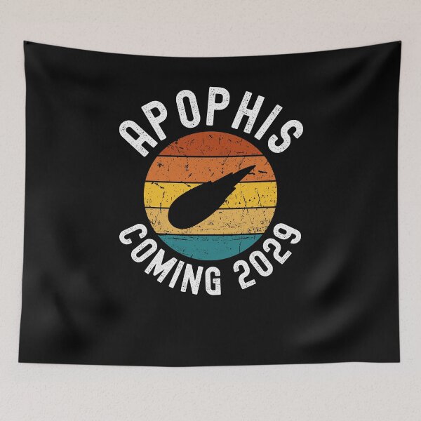Item preview, Apophis coming 2029 99942 Asteroid Retro Vintage comet humor designed and sold by snowry.