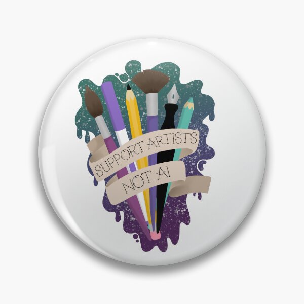 Item preview, Support Artists, Not AI designed and sold by FairyNerdy.