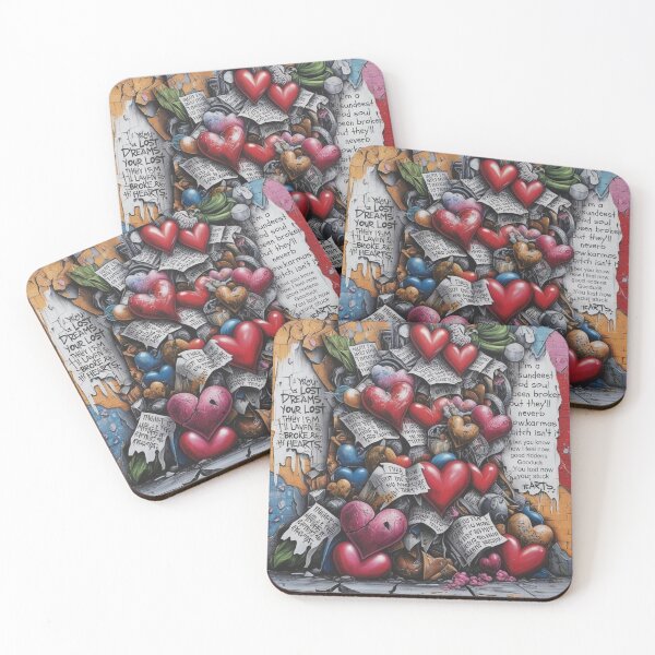Item preview, Lost dreams and broken hearts collection #3 designed and sold by Black Sheep Studios .
