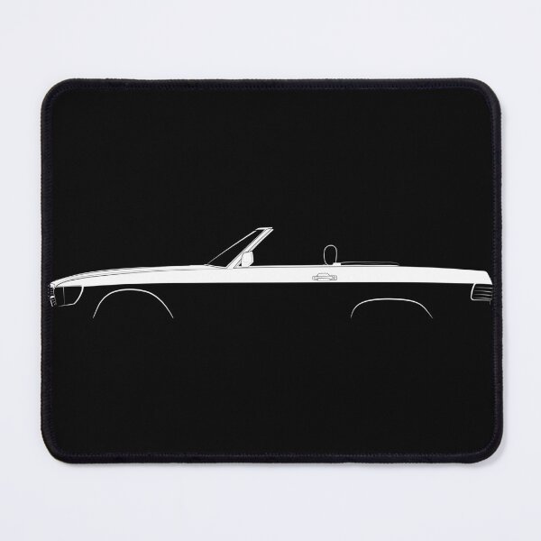 Item preview, SL Roadster R107 (White) designed and sold by Car Silhouettes.