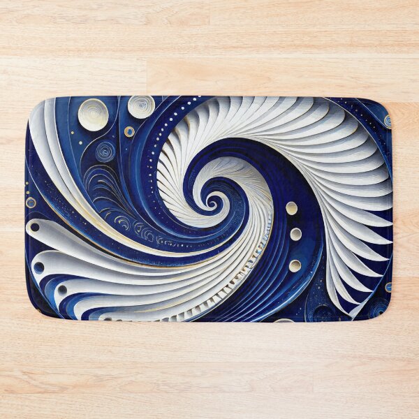 Item preview, Colorful Abstract Fibonacci Art 177 designed and sold by Vicky Brago-Mitchell®.