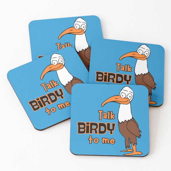 Item preview, Smiling Eagle "Talk birdy to me" by Everything Eli designed and sold by EverythingEli.