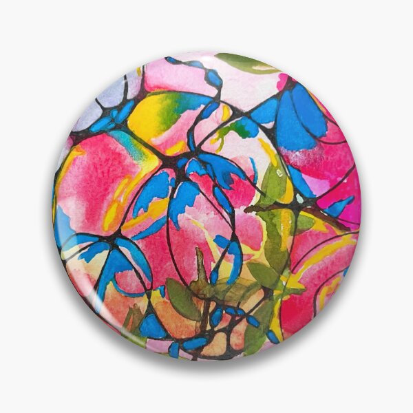 Item preview, Synaptic Bloom, Blue Neural Pathways designed and sold by Lisas Watercolor Dreams.