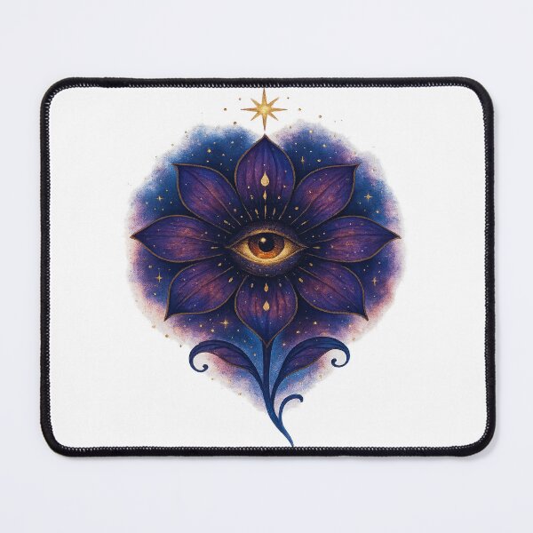 Item preview, Flower of Sight – The Blooming Eye of Inner Truth designed and sold by Whispers of Light✨.