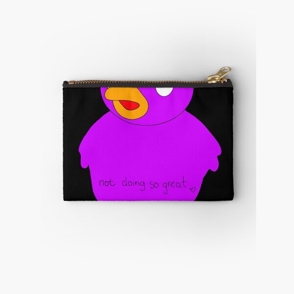 Item preview, Unwell purple duck designed and sold by DuckinDope.