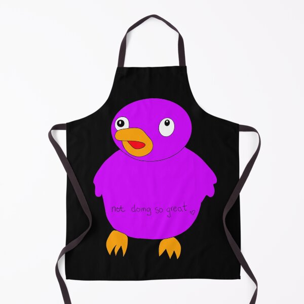 Item preview, Unwell purple duck designed and sold by DuckinDope.