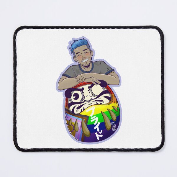 Item preview, The LGBTIQ lucky daruma designed and sold by Vale_Ilustrada.