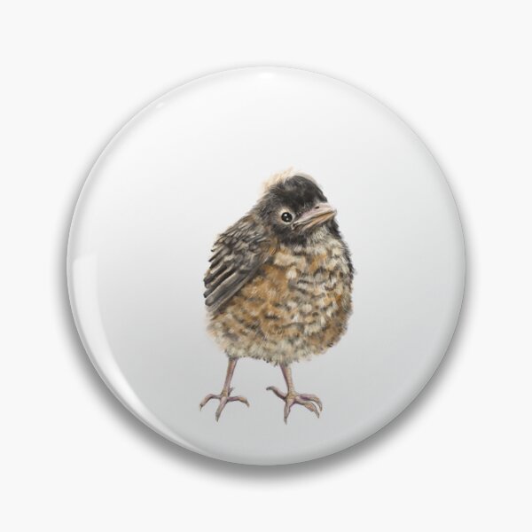 Item preview, Robin fledgling designed and sold by Veganheathen.