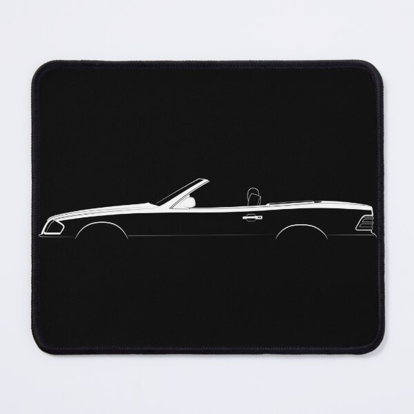 Item preview, SL Roadster R129 (White) designed and sold by Car Silhouettes.