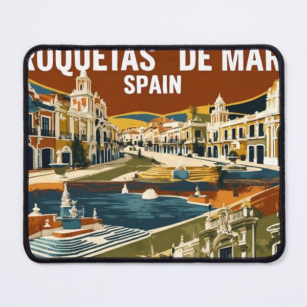 Item preview, Roquetas de Mar Spain Vintage Travel Tourism designed and sold by TravelersGems.