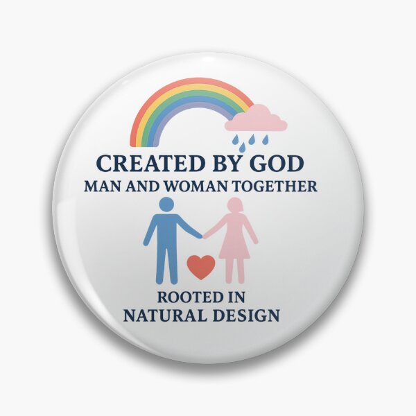 Item preview, God's creation:Man, Woman, Unity, Nature, Truth-design designed and sold by ‏Designly Yours‏.
