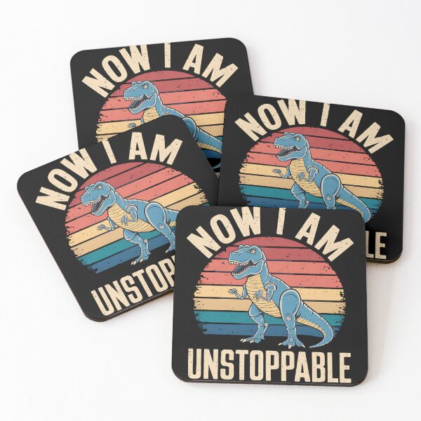 Item preview, Now I Am Unstoppable Funny T-Rex designed and sold by MAKOPOKOShop.