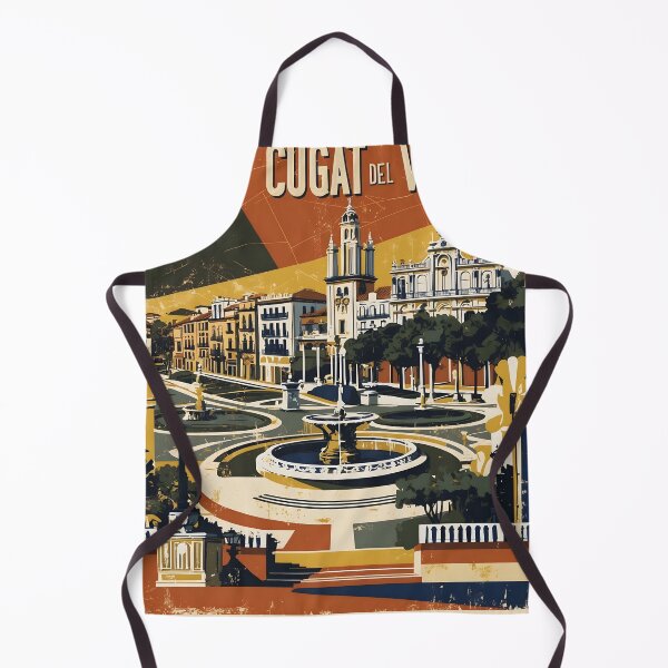 Item preview, Sant Cugat del Valles Spain Vintage Travel Tourism designed and sold by TravelersGems.