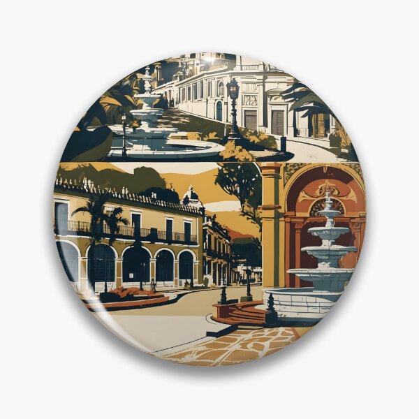Item preview, San Cristobal de la Laguna Spain Vintage Travel Tourism designed and sold by TravelersGems.