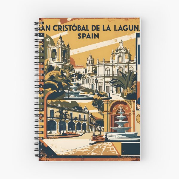 Item preview, San Cristobal de la Laguna Spain Vintage Travel Tourism designed and sold by TravelersGems.