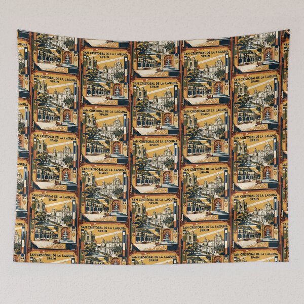 Item preview, San Cristobal de la Laguna Spain Vintage Travel Tourism designed and sold by TravelersGems.