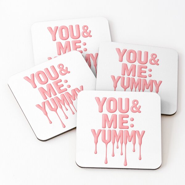 Item preview, You & Me: Yummy (Drippy Text Art) designed and sold by lapart.