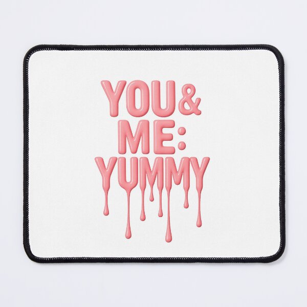 Item preview, You & Me: Yummy (Drippy Text Art) designed and sold by lapart.