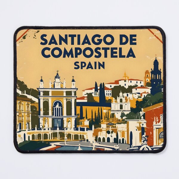 Item preview, Santiago de Compostela Spain Vintage Travel Tourism designed and sold by TravelersGems.