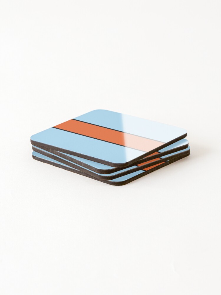 Thumbnail 4 of 5, Coasters (Set of 4), Classic Racing Livery designed and sold by PatternDesign01.