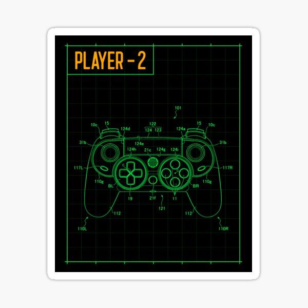 Item preview, player 2 gamer designed and sold by Ls-art95.