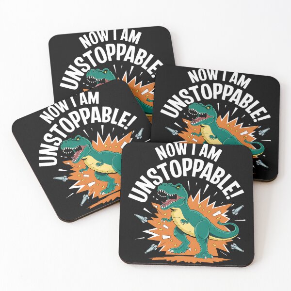 Item preview, Now I Am Unstoppable TRex designed and sold by MAKOPOKOShop.