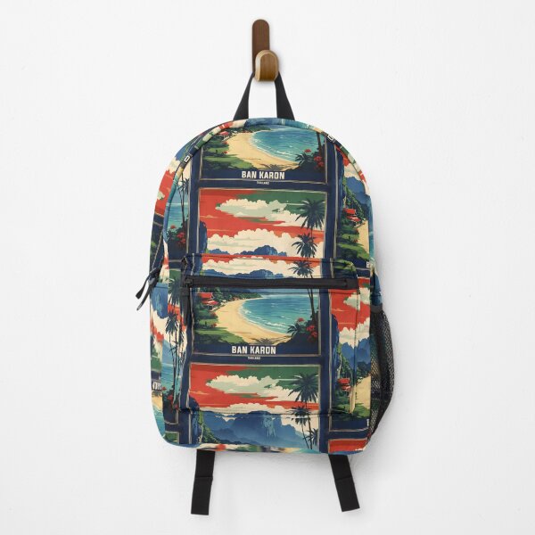 Item preview, Ban Karon Thailand Vintage Retro Travel Tourism designed and sold by TravelersGems.