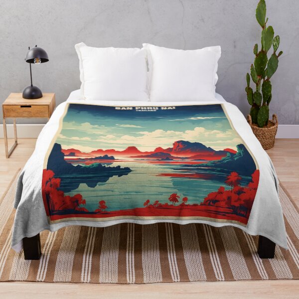 Item preview, Ban Phru Nai Thailand Vintage Retro Travel Tourism designed and sold by TravelersGems.