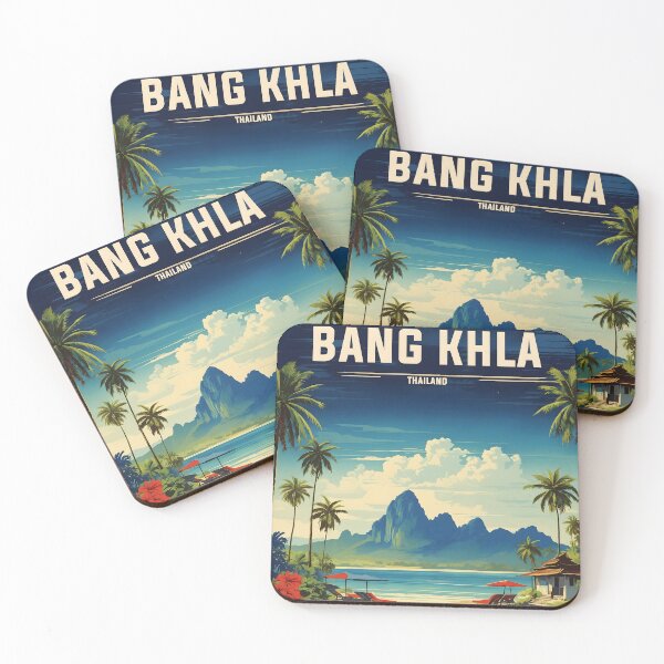 Item preview, Bang Khla Thailand Vintage Retro Travel Tourism designed and sold by TravelersGems.