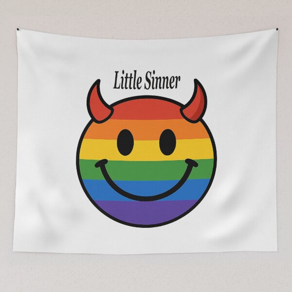 Item preview, Smiley face of "sin" designed and sold by Rairus.