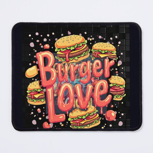Item preview, Burger Love – Juicy Fast Food Pop Art Explosion designed and sold by Taans-Creation.