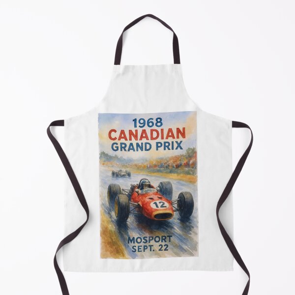 Item preview, 1968 canadian Grand Prix Automobile Race poster  designed and sold by retrographics.