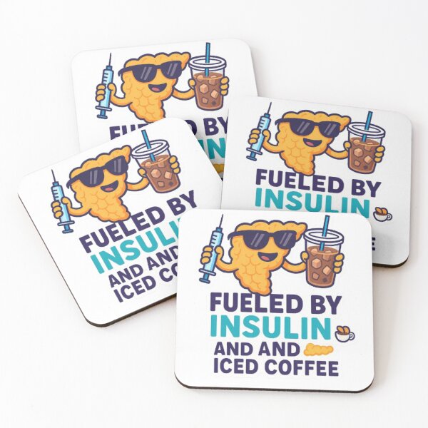 Item preview, T1D Vibes with a Coffee Twist. designed and sold by DiabetesPrints.