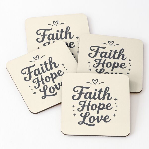 Item preview, Faith Hope Love  designed and sold by Gabriela McDaniel.