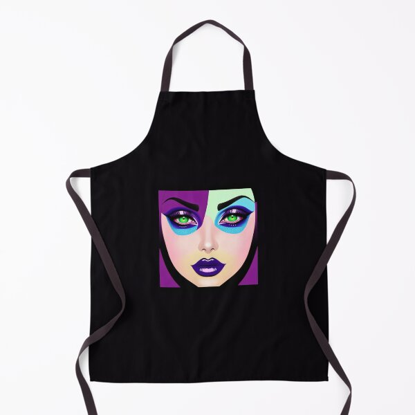 Item preview, Lola, portrait of a woman, Face, Popart designed and sold by AASparksDesigns.