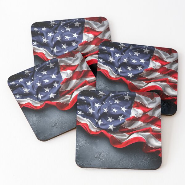 Item preview, American Flag Slat Background - Jigsaw Puzzle, etc designed and sold by jecphotography and art.