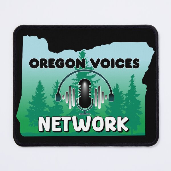 Item preview, Oregon Voices Network Podcast Logo designed and sold by OregonVoicesNet.