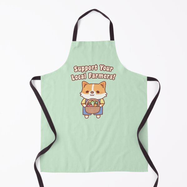 Item preview, Cute Corgi With Vegetables Support Your Local Farmers designed and sold by rustydoodle.