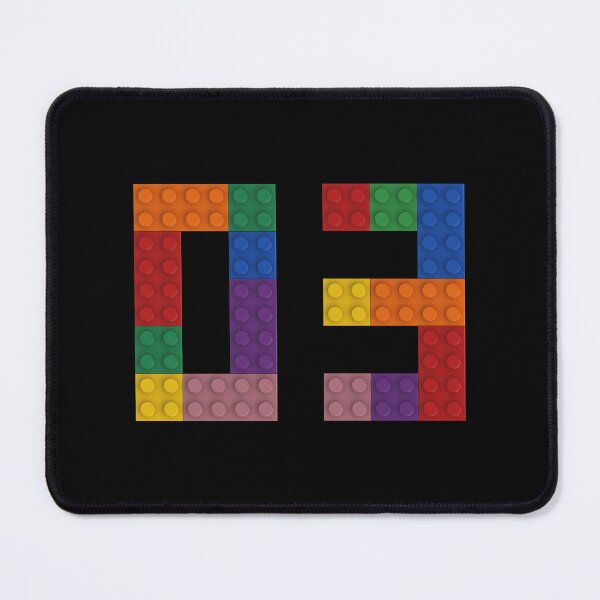 Item preview, 03 numbering made of bricks designed and sold by Brickification.