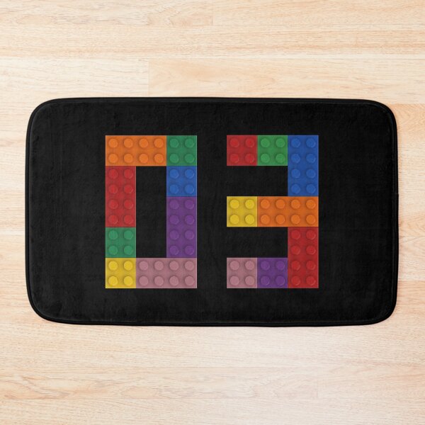Item preview, 03 numbering made of bricks designed and sold by Brickification.