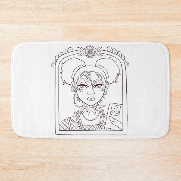 Item preview, Gothic girl in frame designed and sold by newprefa.