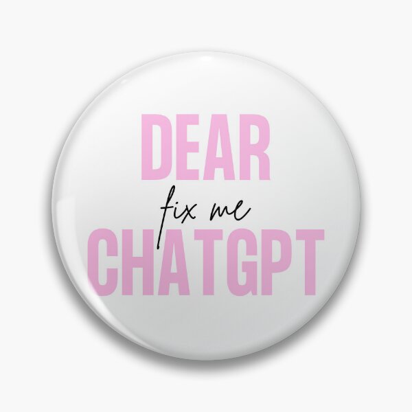 Item preview, AI Humor Shirt – “Dear ChatGPT, Fix Me.” – Digital Therapy T-Shirt designed and sold by quietsouls.