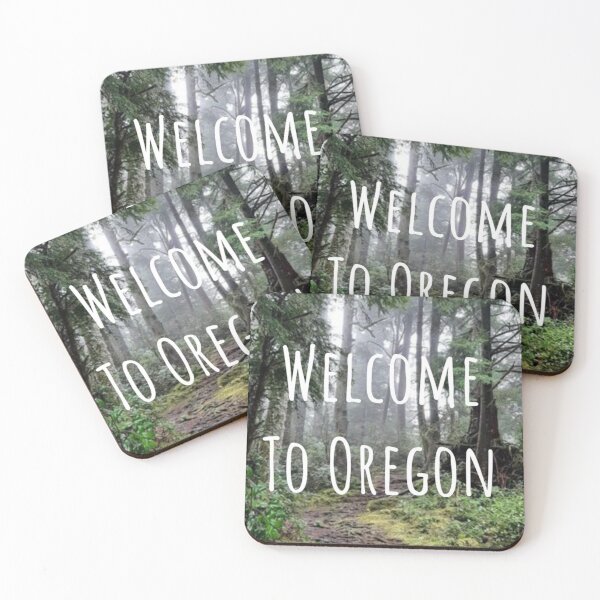 Item preview, Welcome To Oregon: A Oregon History & Lore Podcast Logo designed and sold by OregonVoicesNet.