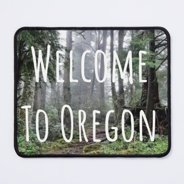 Item preview, Welcome To Oregon: A Oregon History & Lore Podcast Logo designed and sold by OregonVoicesNet.
