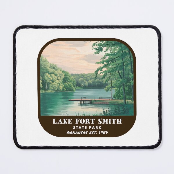 Item preview, Vintage Lake Fort Smith State Park (Arkansas State Park) designed and sold by RabbitK.