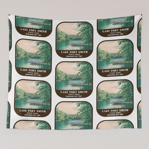 Item preview, Vintage Lake Fort Smith State Park (Arkansas State Park) designed and sold by RabbitK.