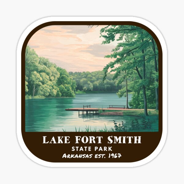 Item preview, Vintage Lake Fort Smith State Park (Arkansas State Park) designed and sold by RabbitK.
