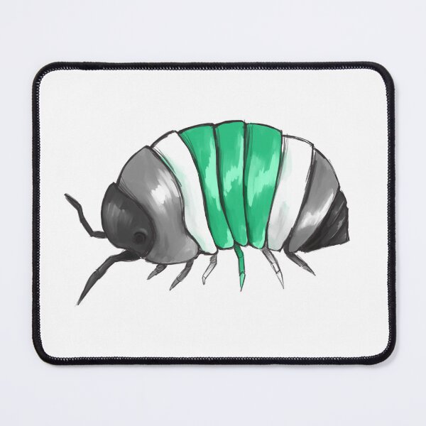 Item preview, Agender Pride Slater Beetle designed and sold by Bethany Stimpson.
